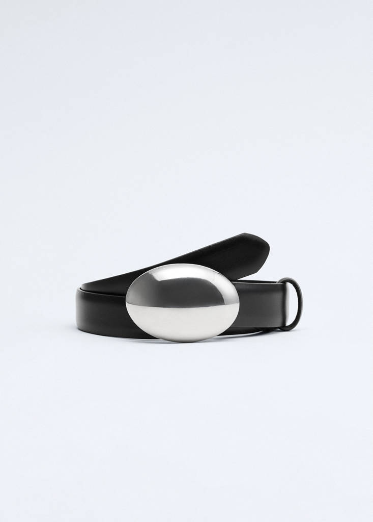 Oval buckle belt - thumbnail 3