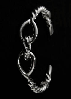 Knot choker necklace — Silver 7