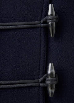 Wool duffle coat — Dark Navy 7