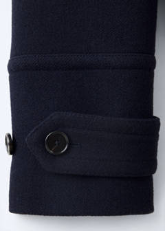 Wool duffle coat — Dark Navy 9