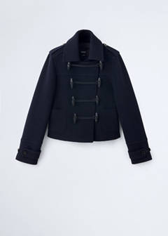 Wool duffle coat — Dark Navy 6