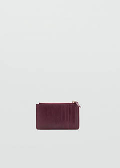 Padded metallic coin purse — Cherry 3