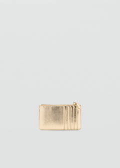 Padded metallic coin purse — Gold 3