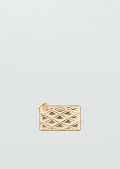 Padded metallic coin purse — Gold 1