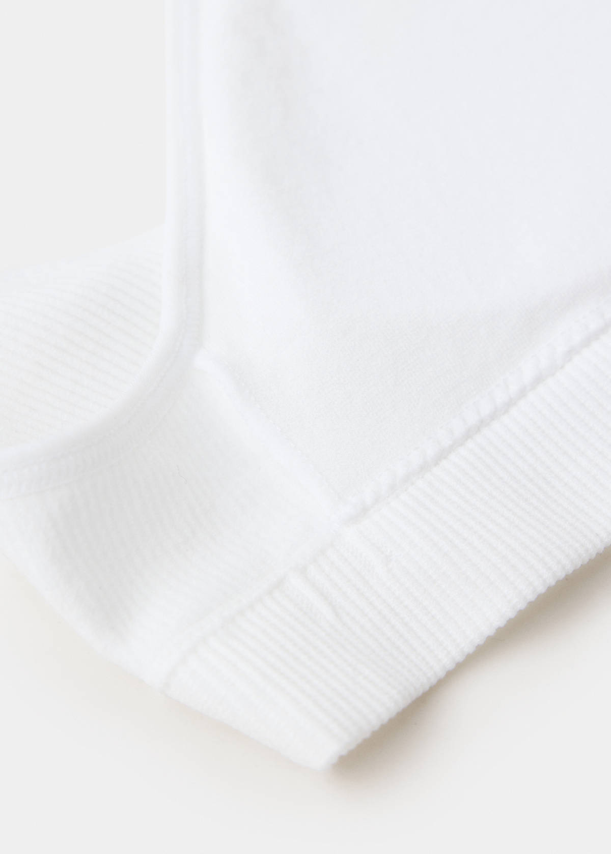 Essential triangle bra — Off White