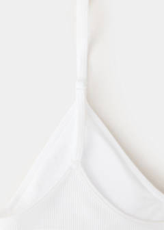 Essential triangle bra — Off White 3