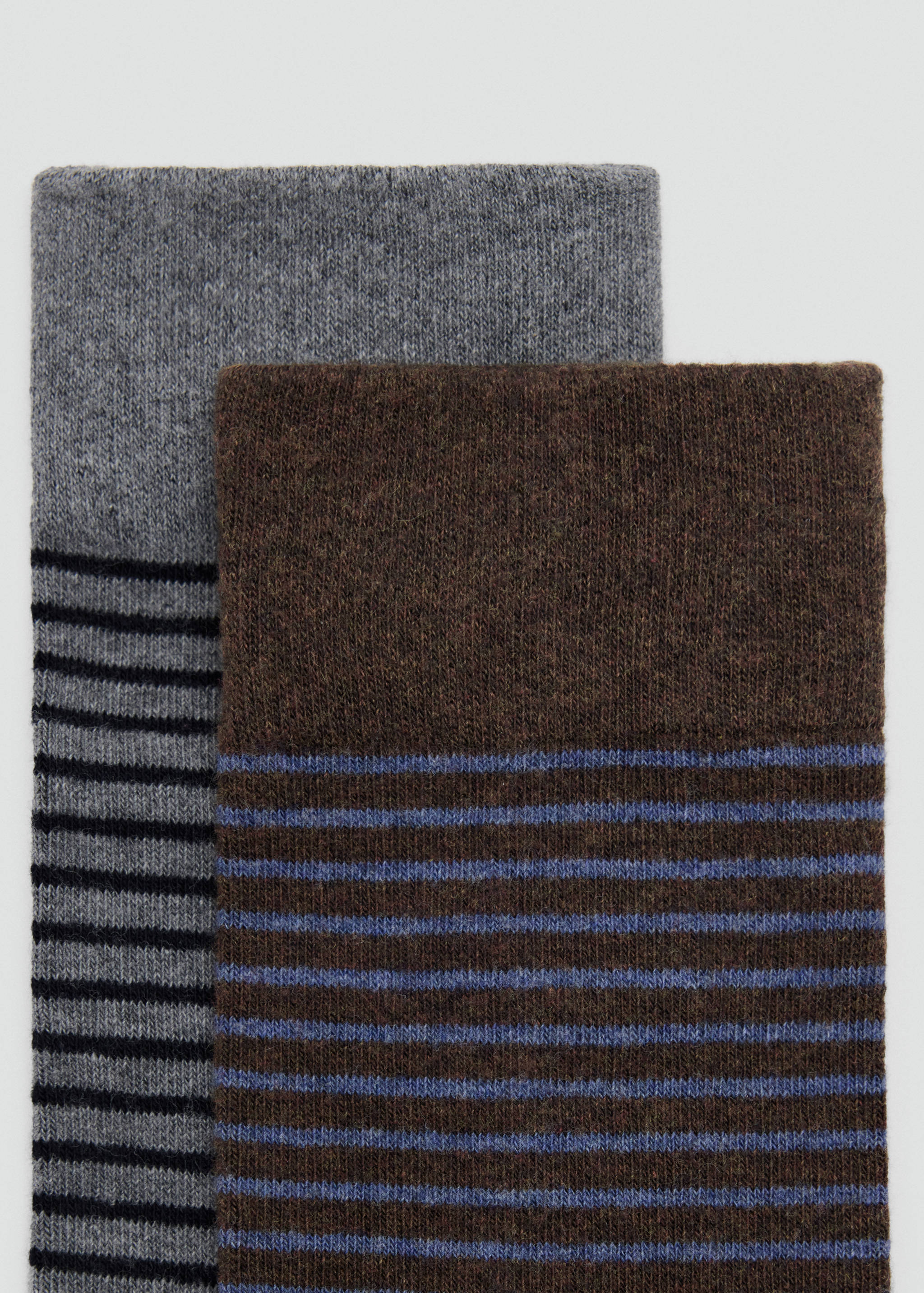 Pack of 2 striped cotton socks - Details of the article 8