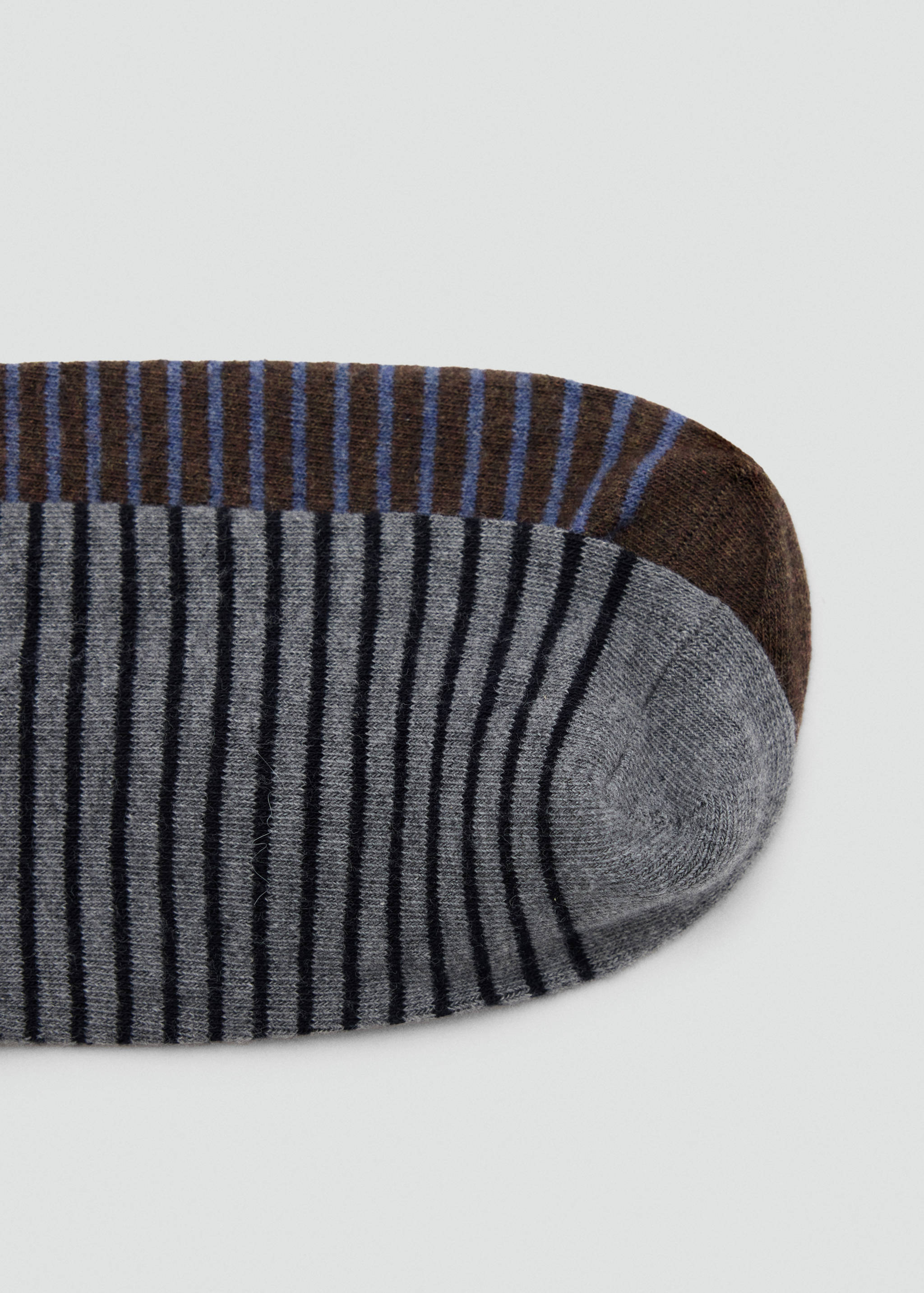 Pack of 2 striped cotton socks - Details of the article 0