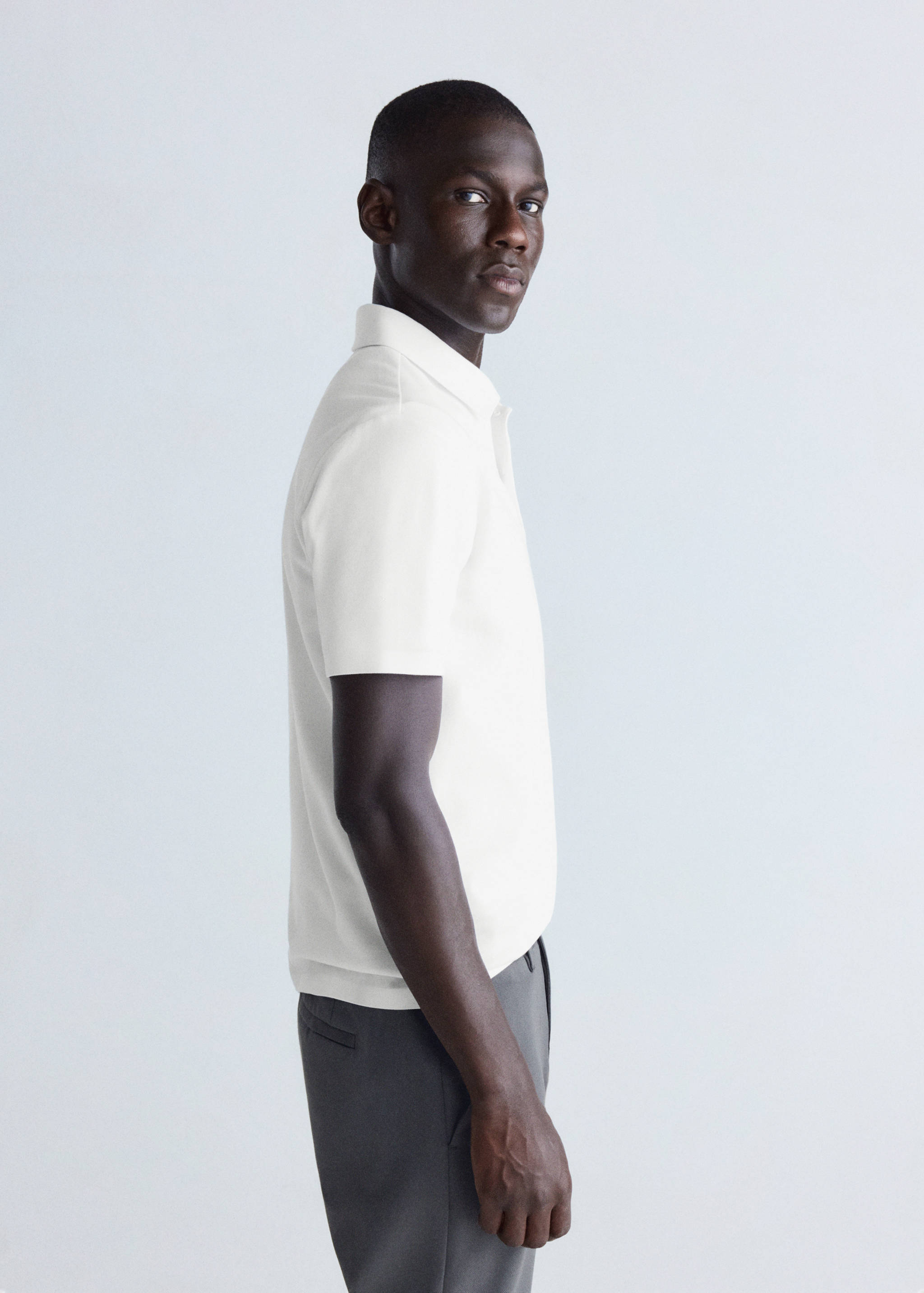 Slim-fit Thermolite® polo shirt - Details of the article 2