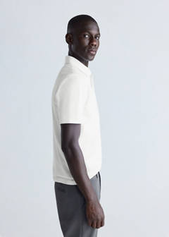 Slim-fit Thermolite® polo shirt — Off White 5