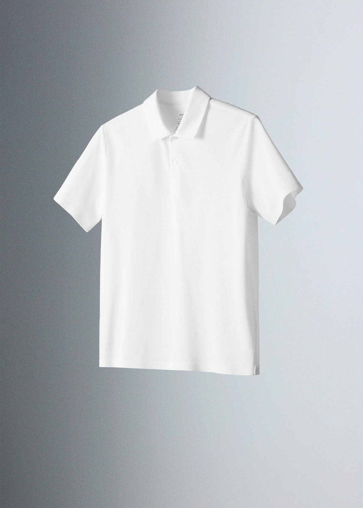 Slim-fit Thermolite® polo shirt — Off White