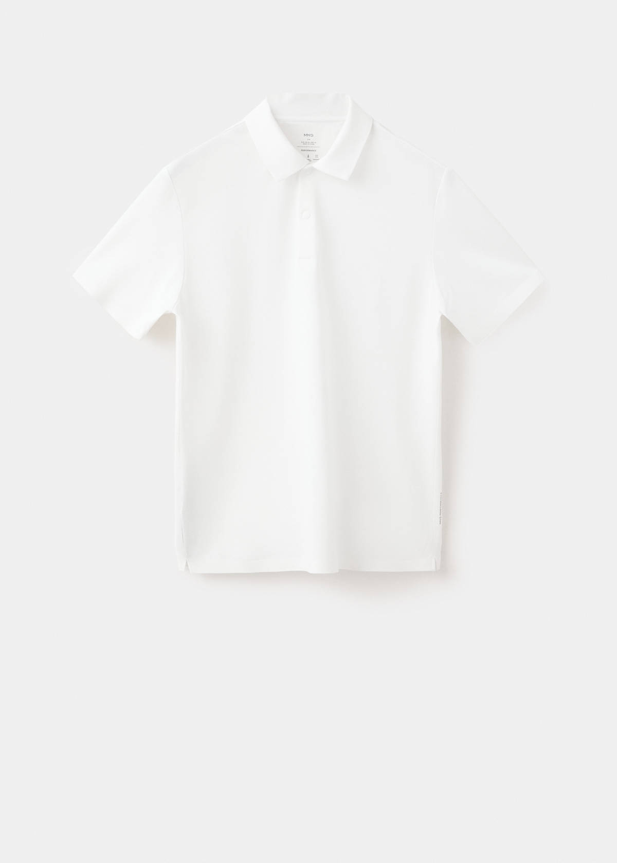 Slim-fit Thermolite® polo shirt — Off White