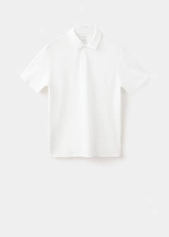 Slim-fit Thermolite® polo shirt — Off White 7