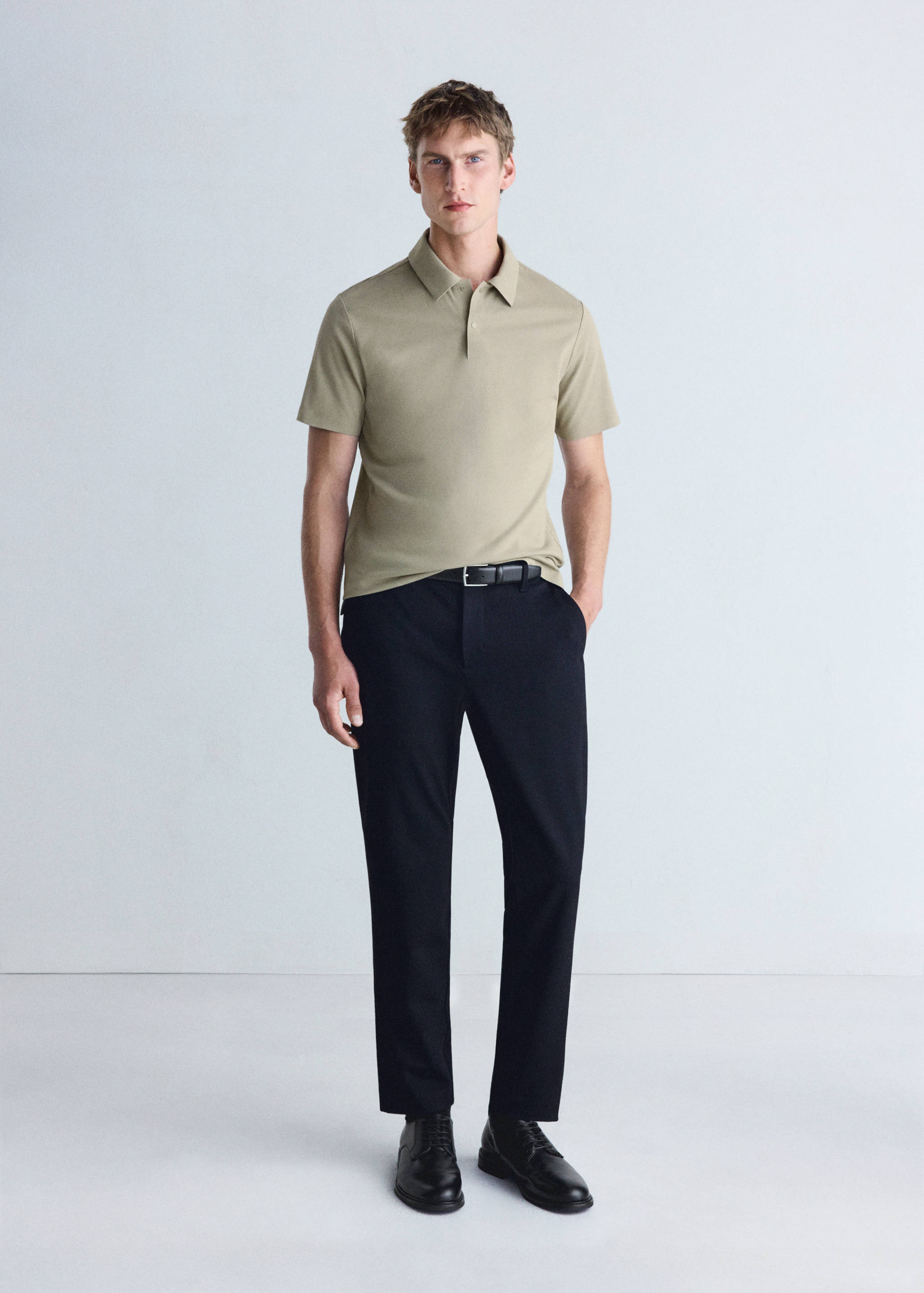 Slim-fit Thermolite® polo shirt - General plane