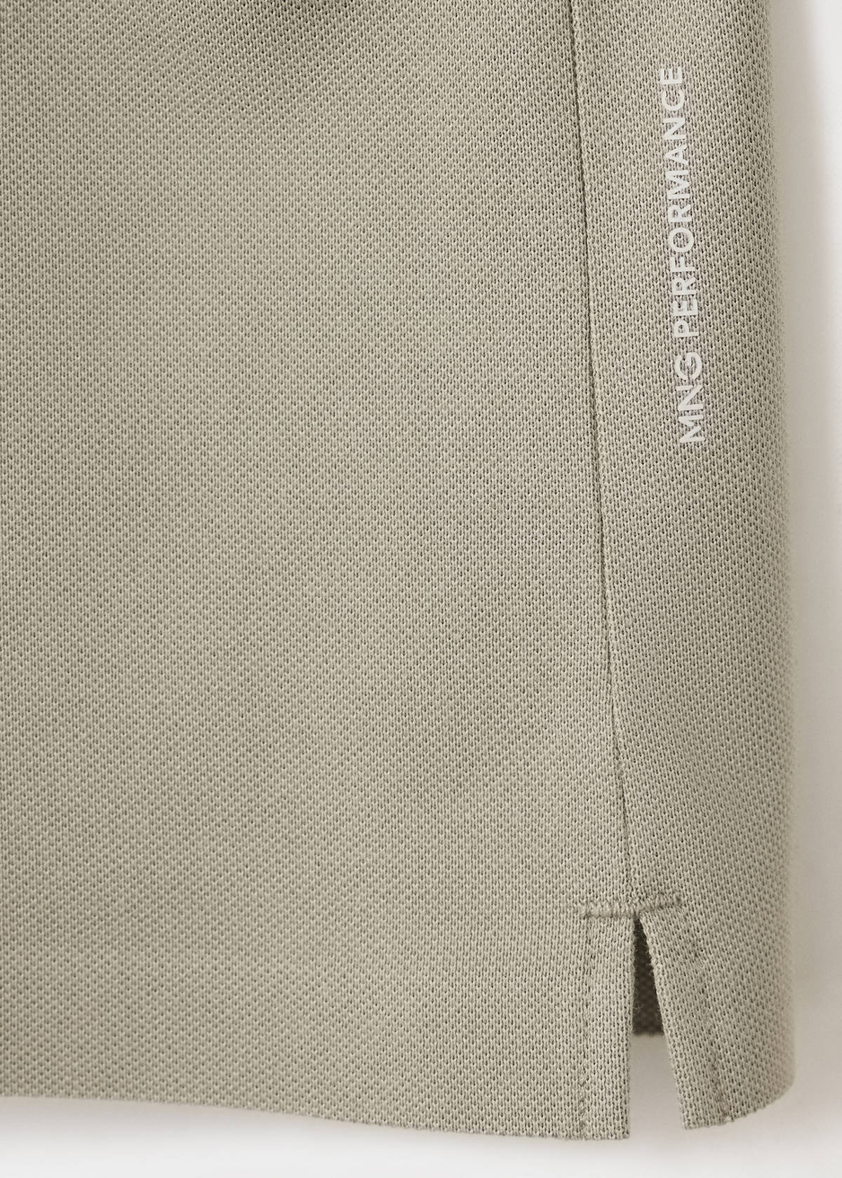 Slim-fit Thermolite® polo shirt — Medium Brown