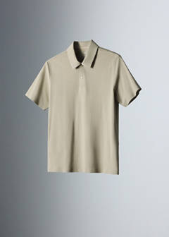 Slim-fit Thermolite® polo shirt — Medium Brown 6