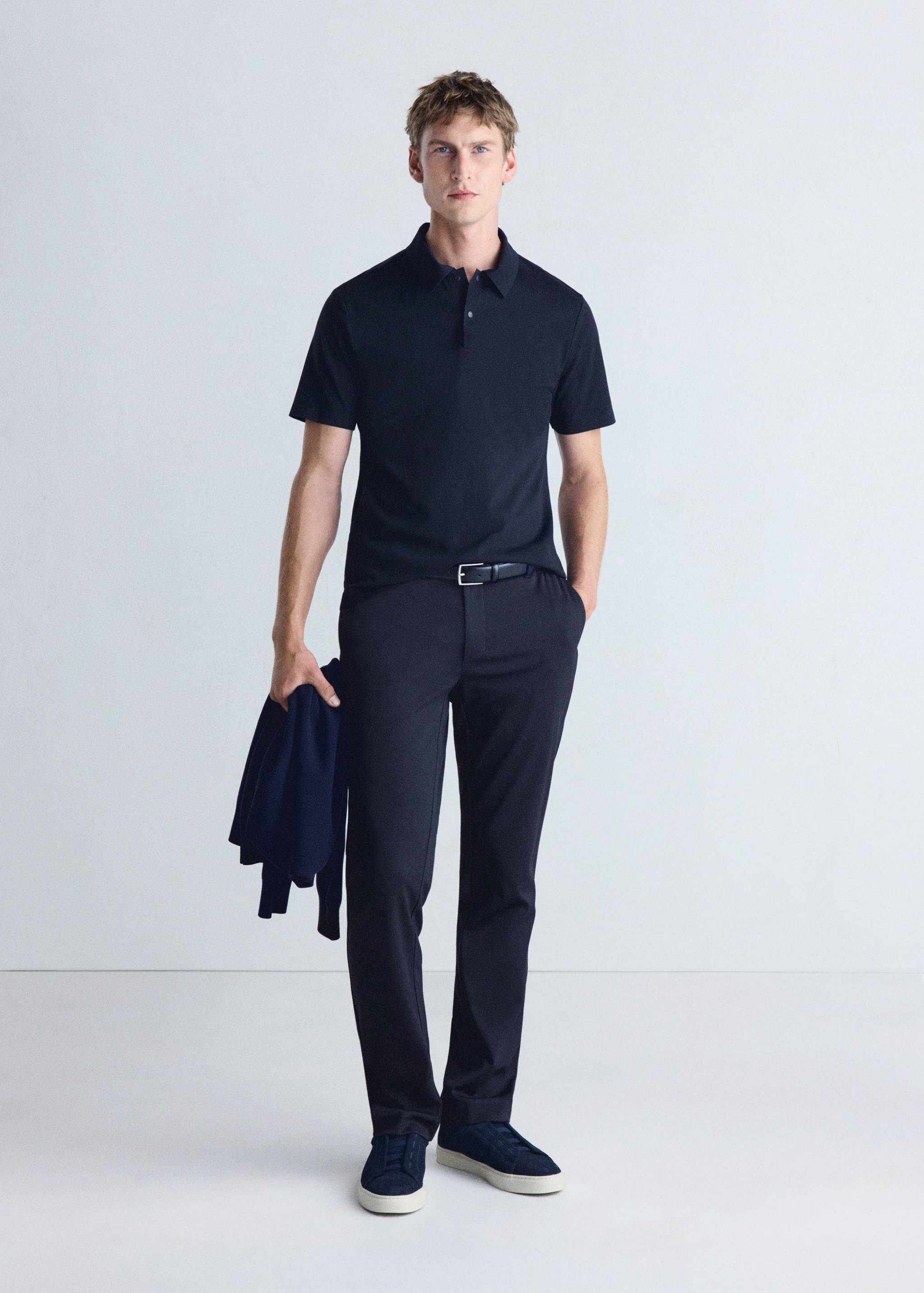 Slim-fit Thermolite® polo shirt - General plane