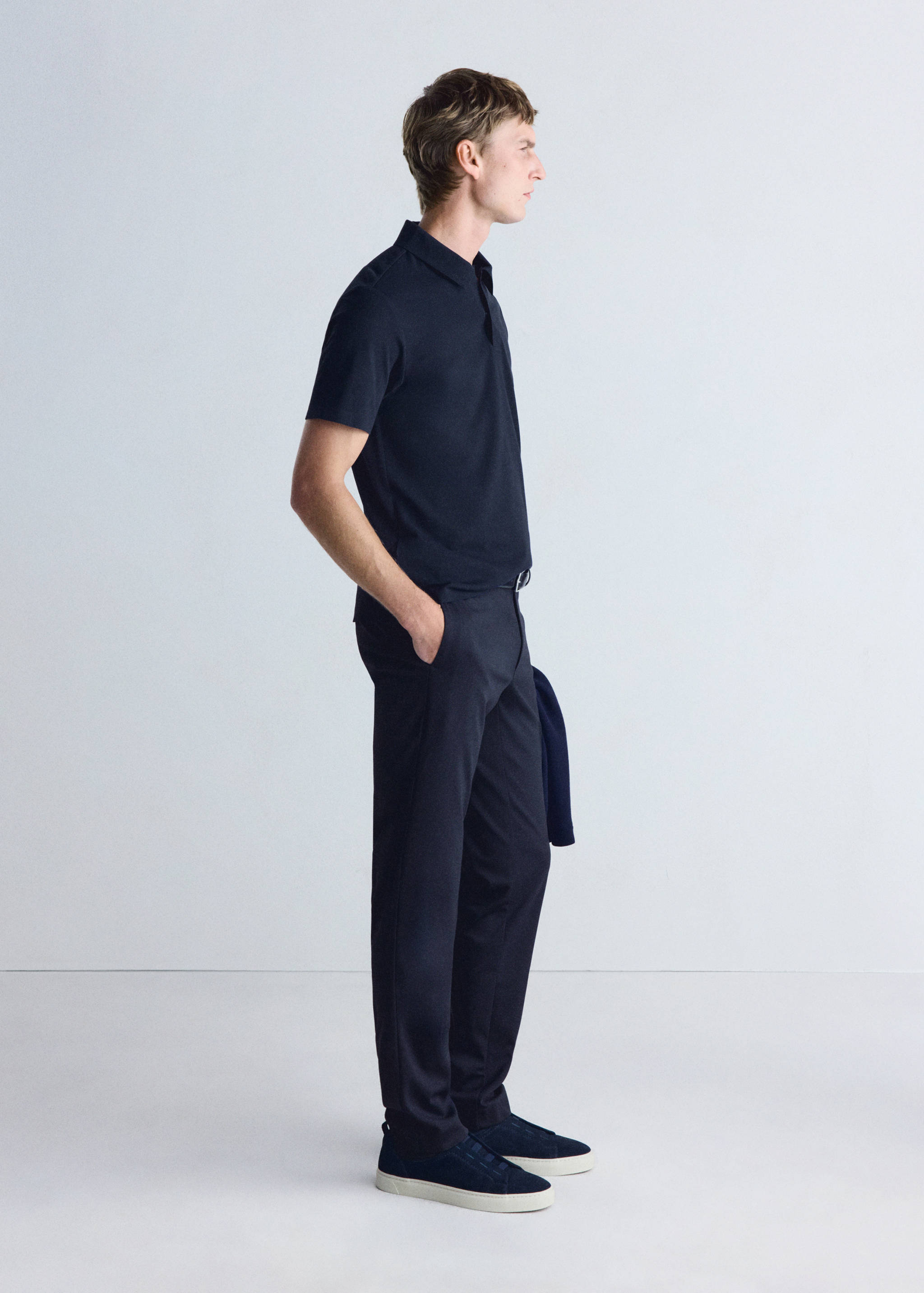 Slim-fit Thermolite® polo shirt - Details of the article 2