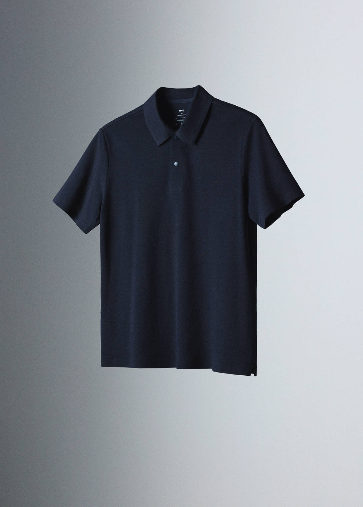 Slim-fit Thermolite® polo shirt — Navy