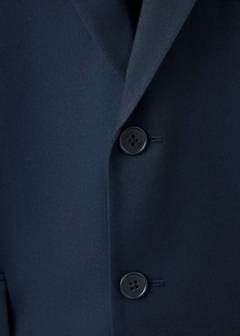 Viscose blend blazer — Navy 5