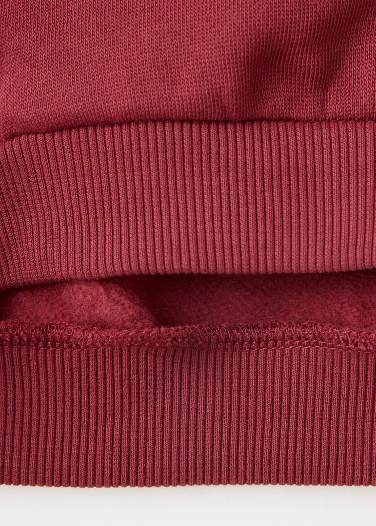 Sweatshirt with embroidered detail — Cherry