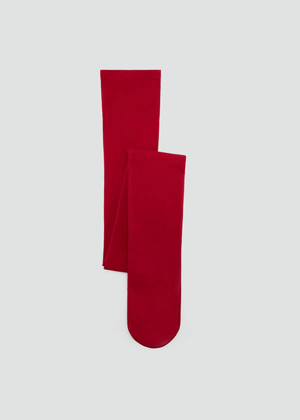 Smooth tights — Red