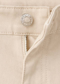 Sienna flared cropped jeans — Sand 6