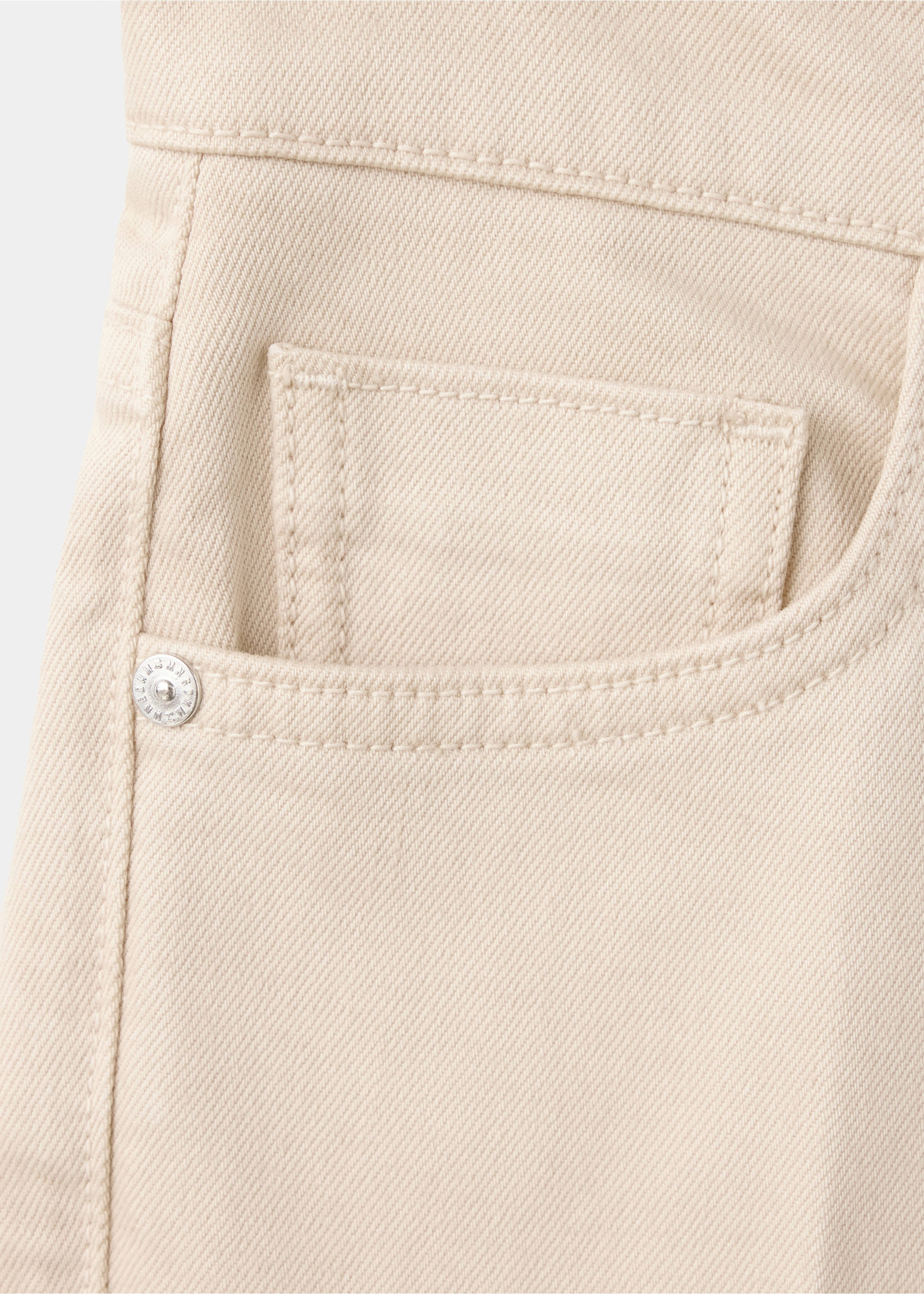 Sienna flared cropped jeans - Details of the article 0, Sand. Ref: 37076743-00.