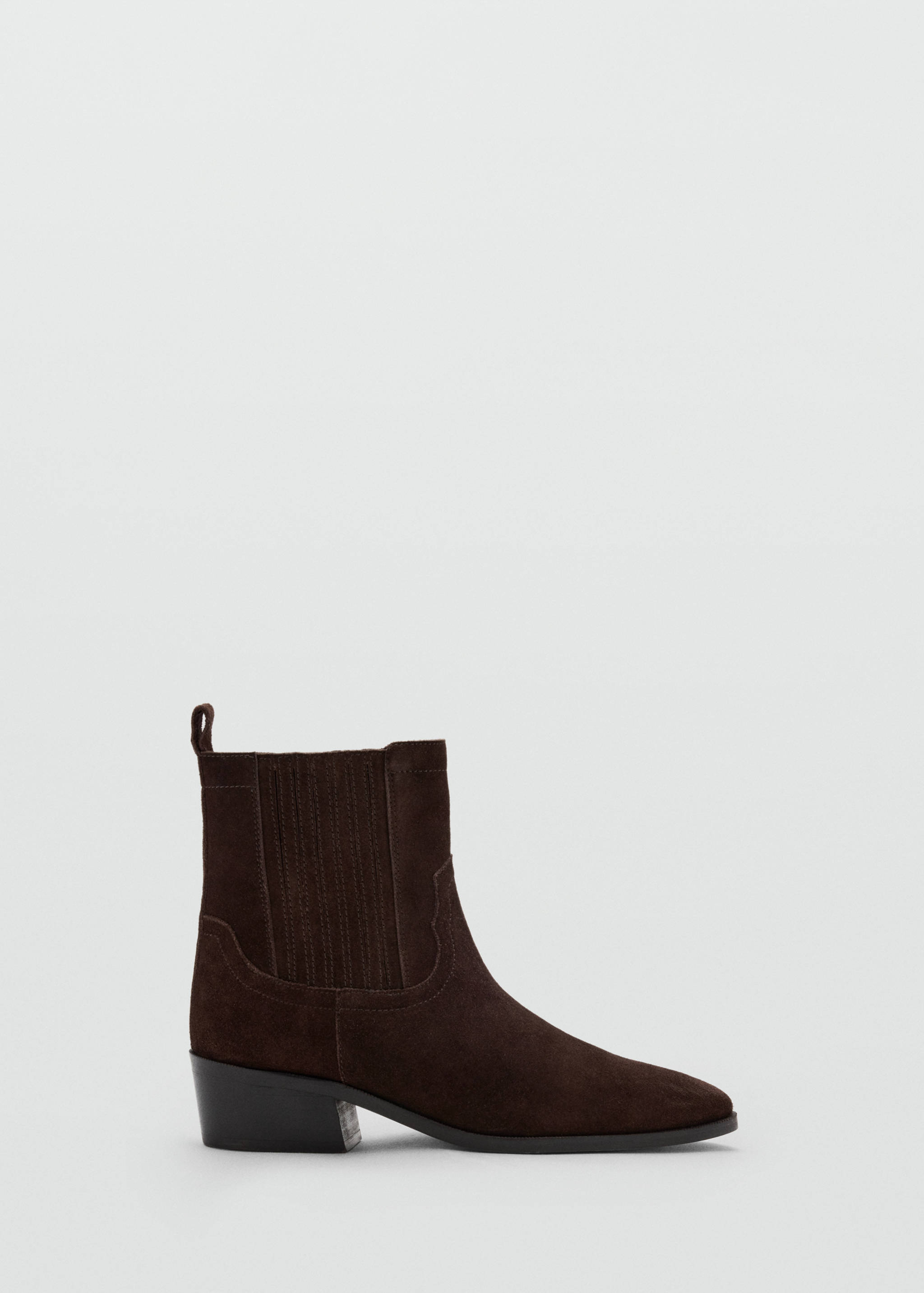Suede leather ankle boots - Article without model
