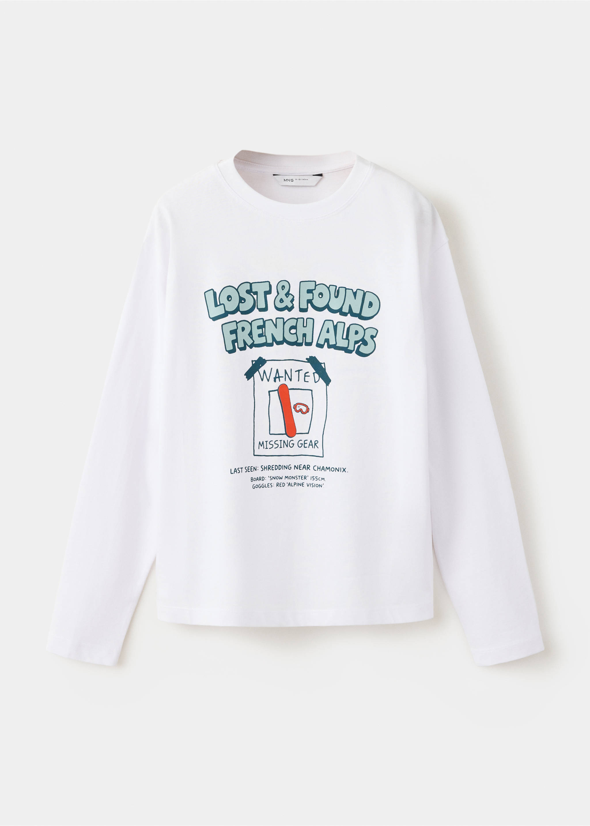 T-SHIRT S2LOST - Article without model, White. Ref: 37077119-00.