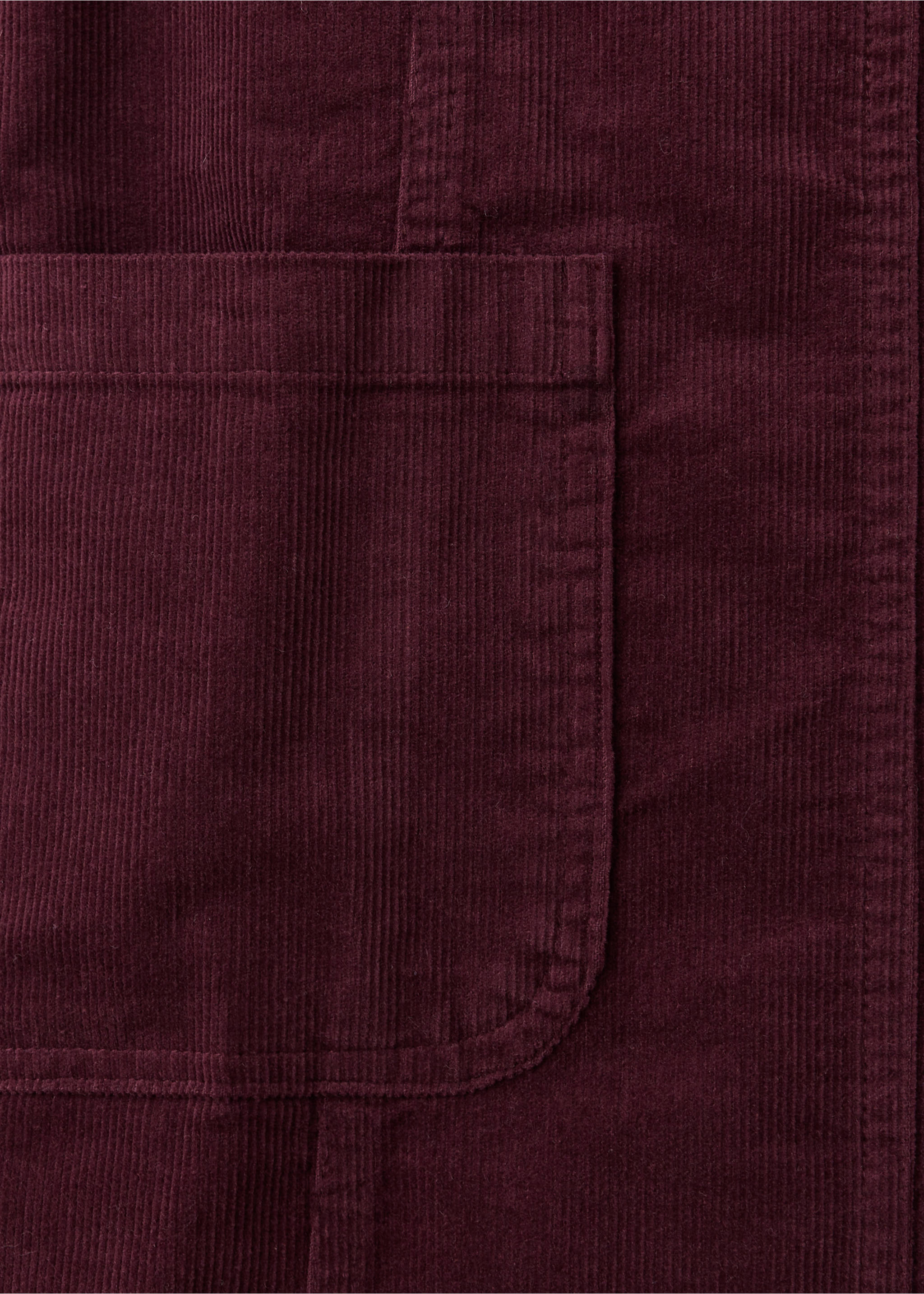Dungaree dress alpine - Details of the article 0, Burgundy. Ref: 37077123-00.
