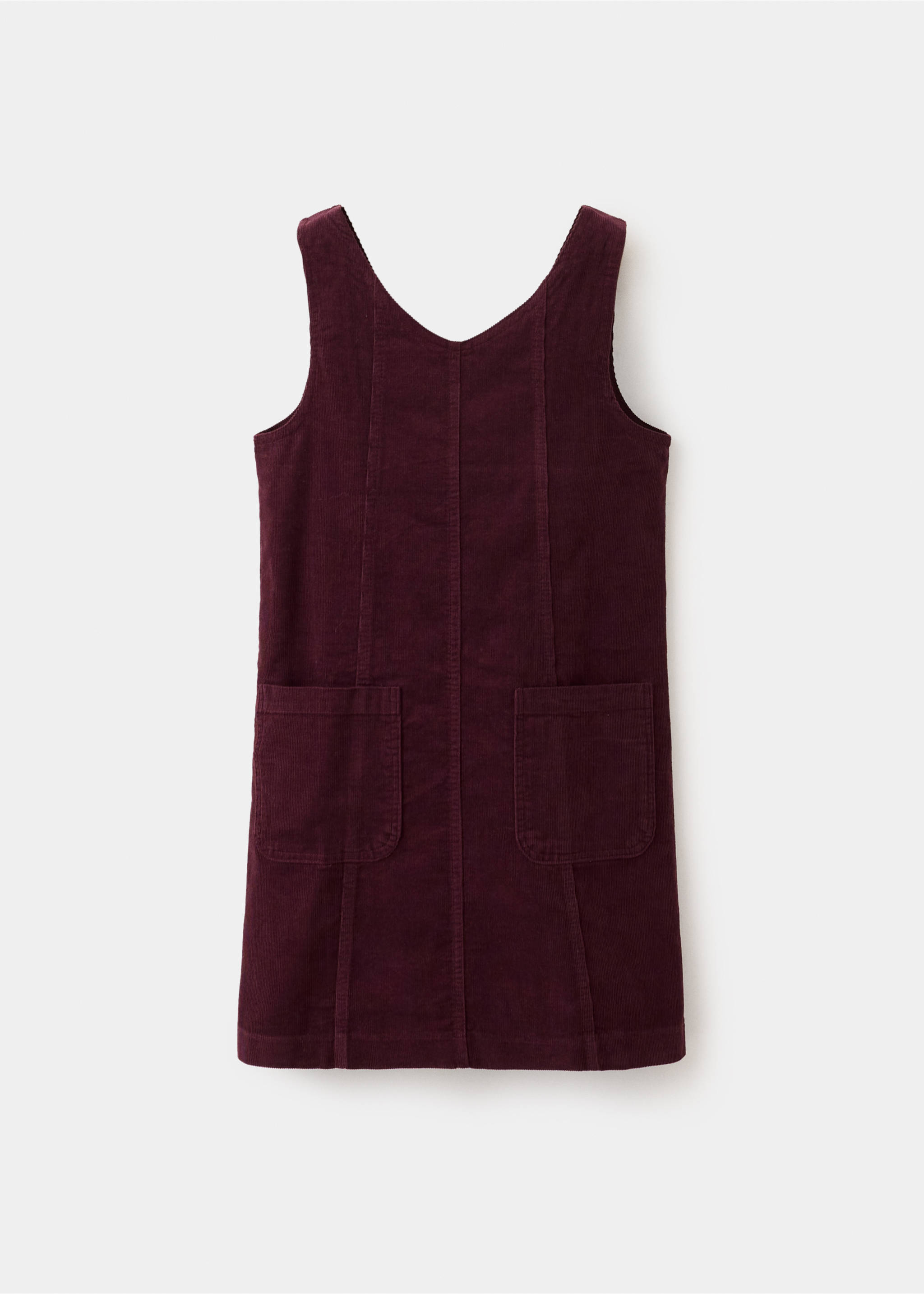 Dungaree dress alpine - Article without model, Burgundy. Ref: 37077123-00.