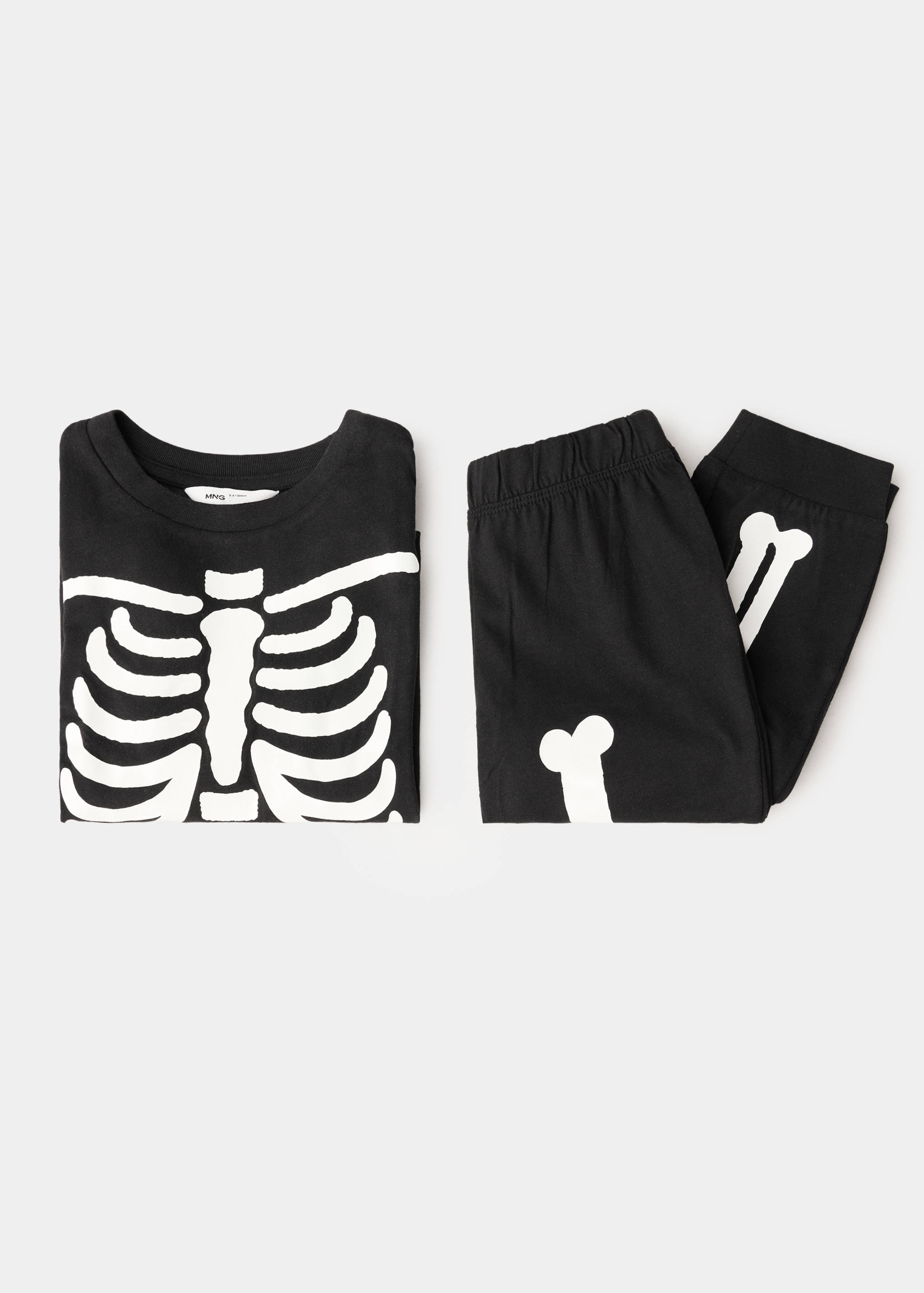 Glow in the dark skeleton pyjama - Details of the article 0