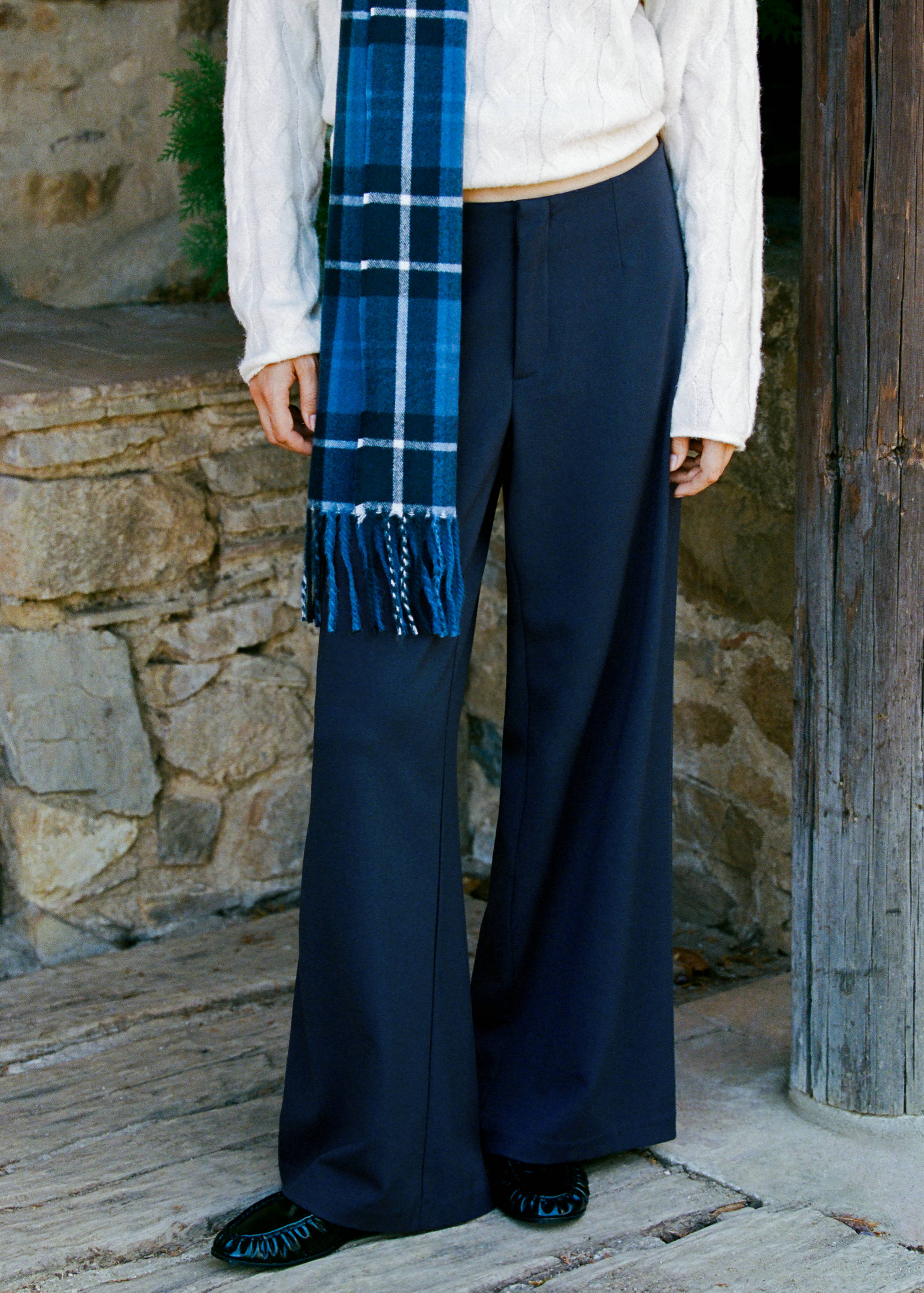 Pantalon droit - Plan moyen