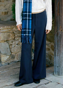 Straight trousers — Navy 1