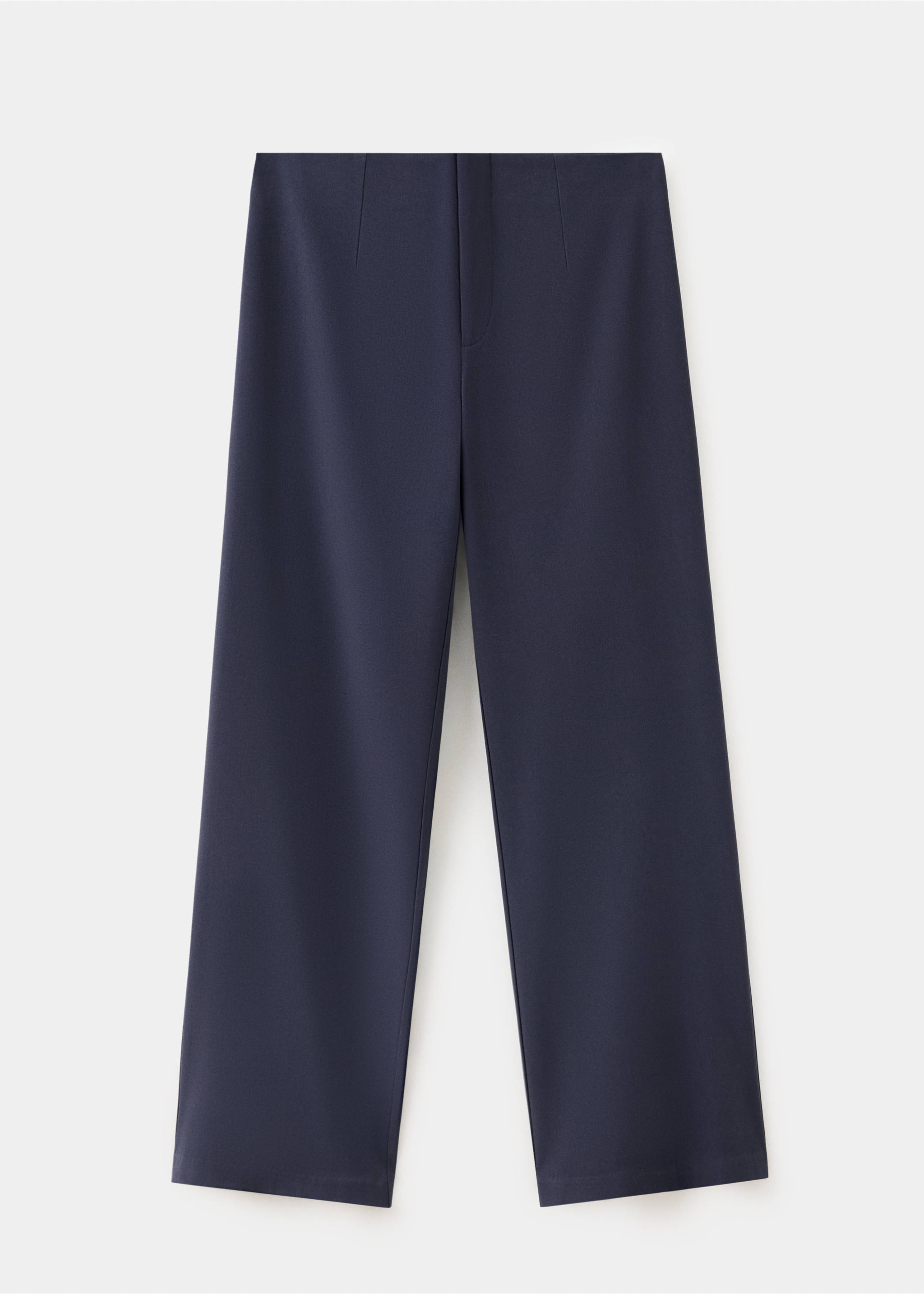 Pantalon droit - Article sans modèle, Bleu marine. Ref: 37077127-00.
