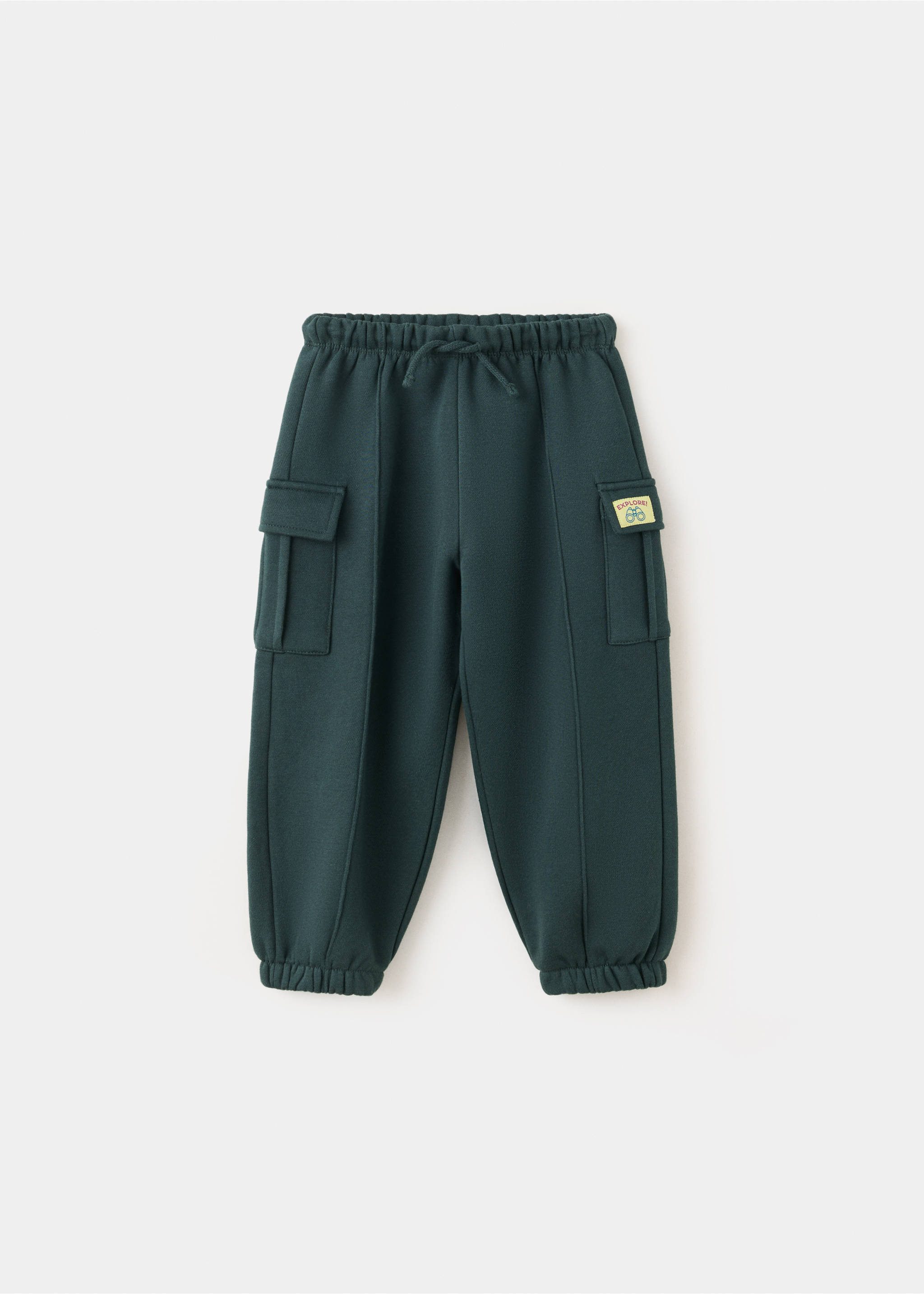 Cargo jogger trousers - Article without model, Dark Green. Ref: 37077129-00.