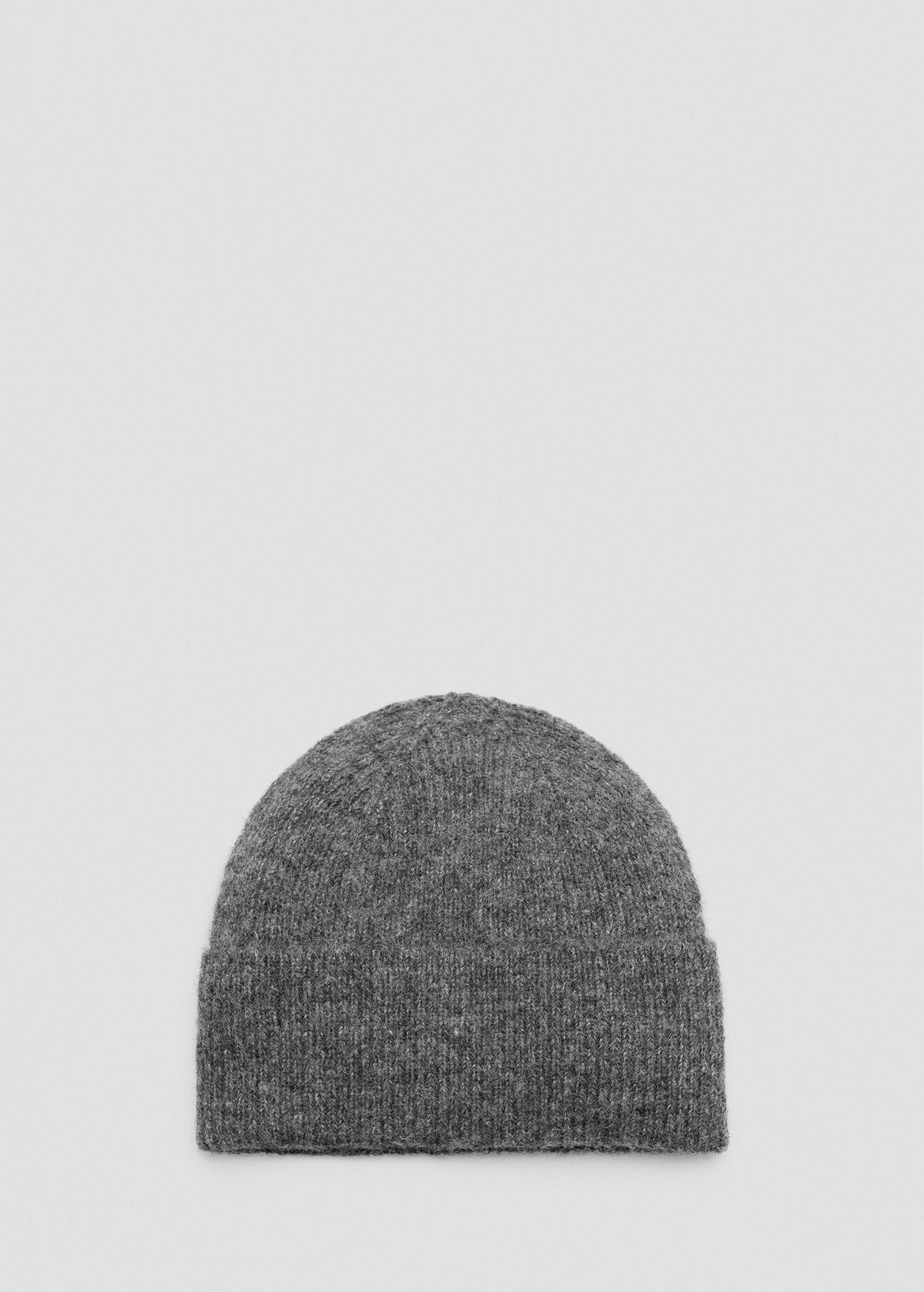 Bonnet maille côtelée - Article sans modèle