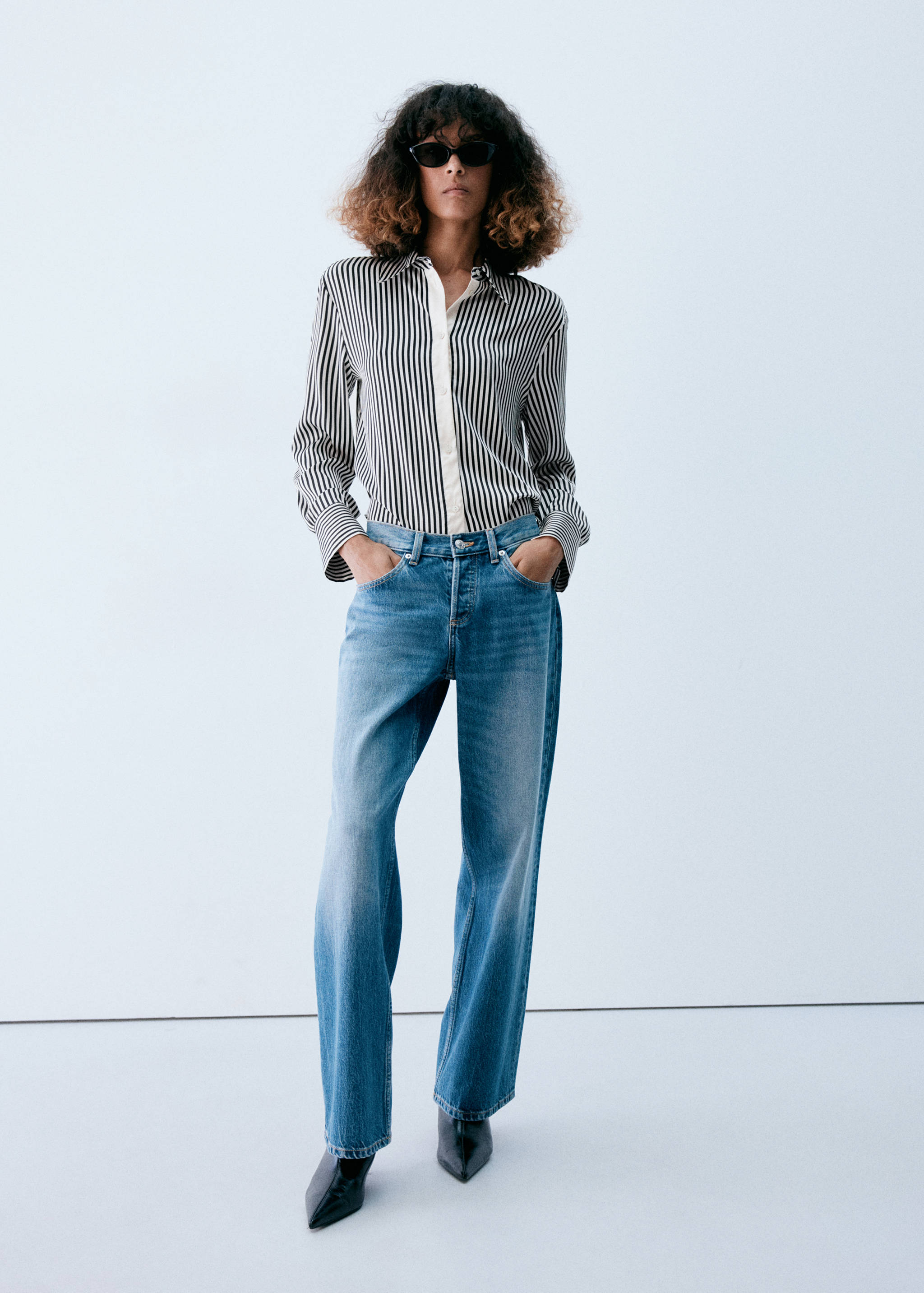 Regular fit striped shirt - General plane