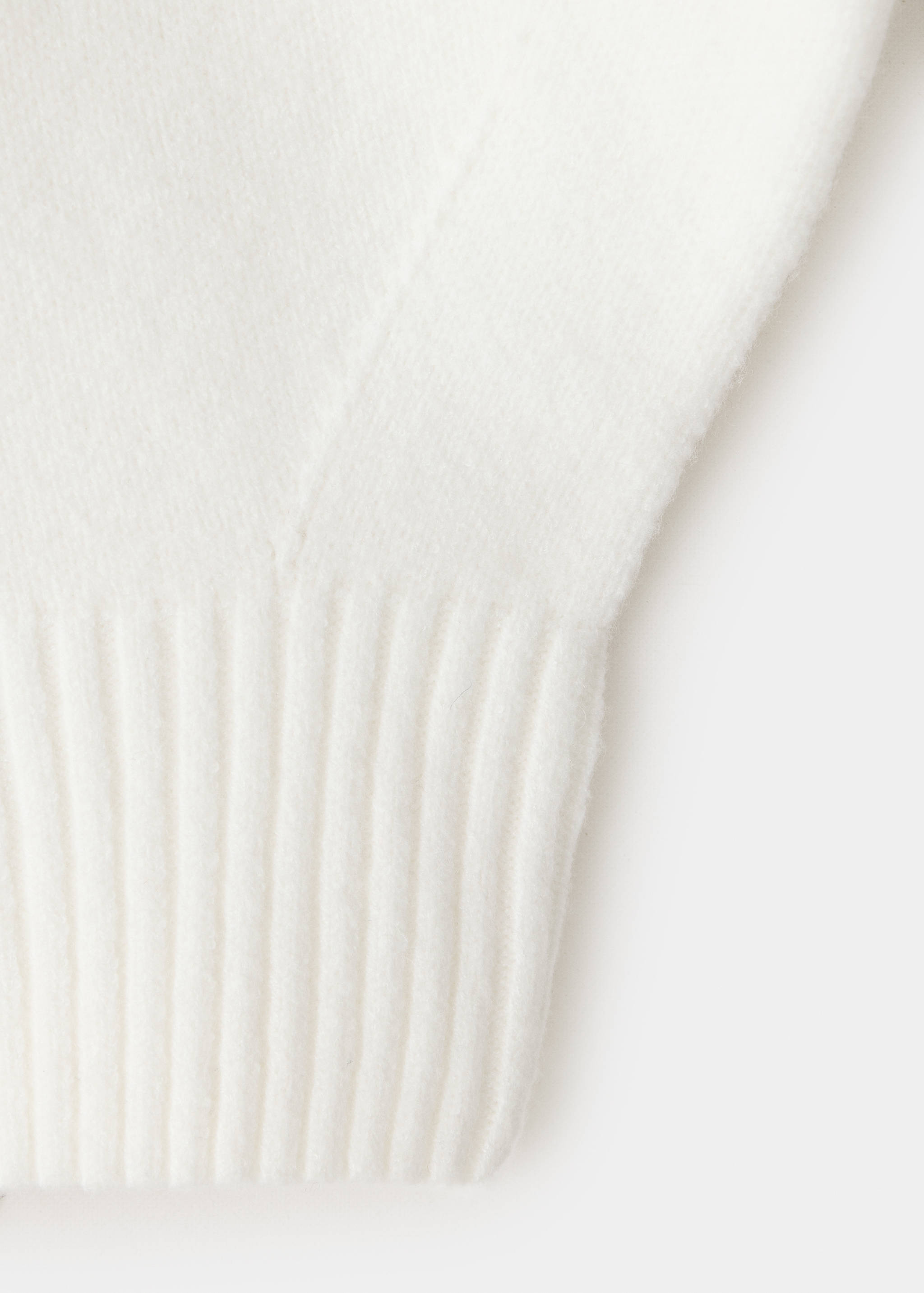 Plain knit cape - Details of the article 0