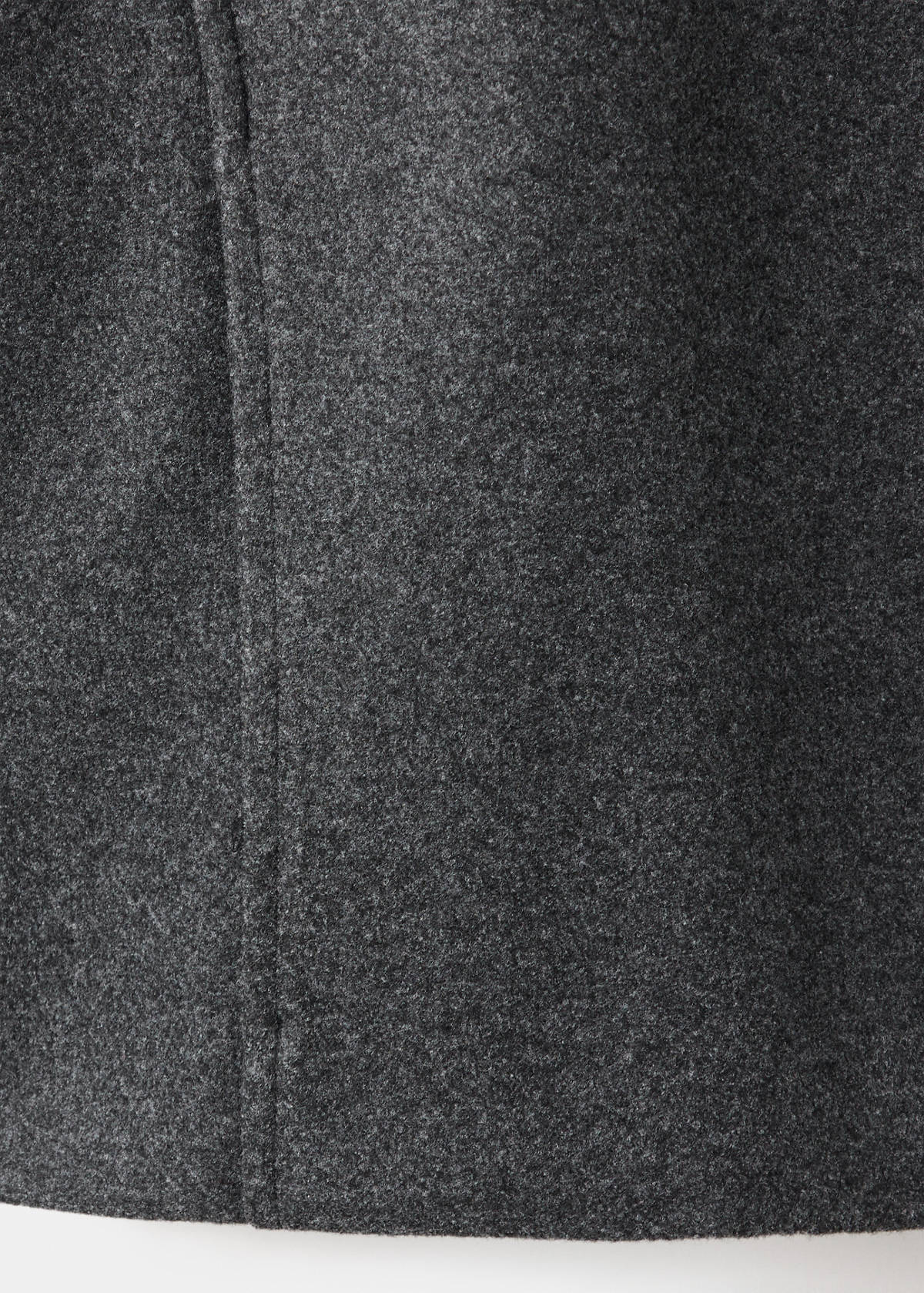 Textured jacket with a high neck — Grey