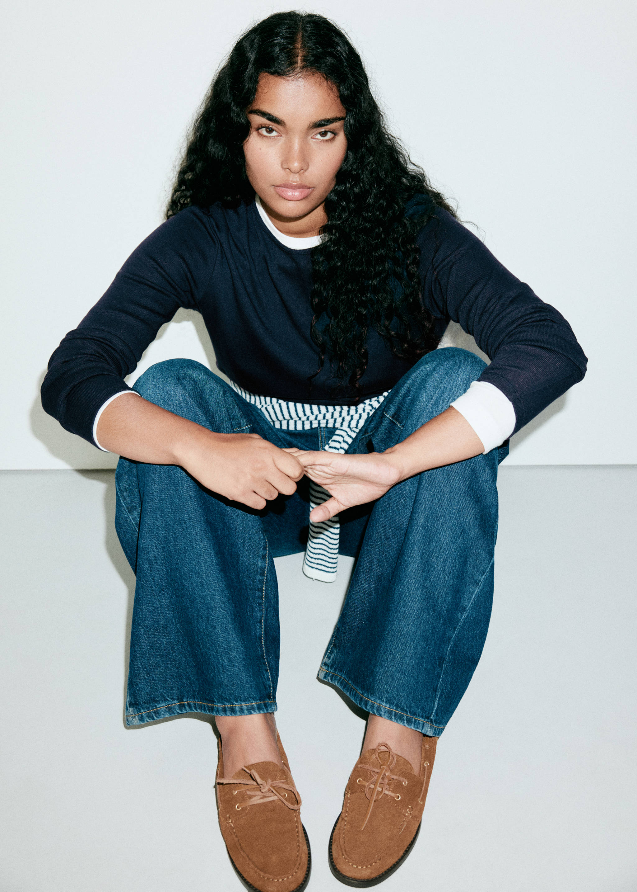 Plain fitted T-shirt - Details of the article 4