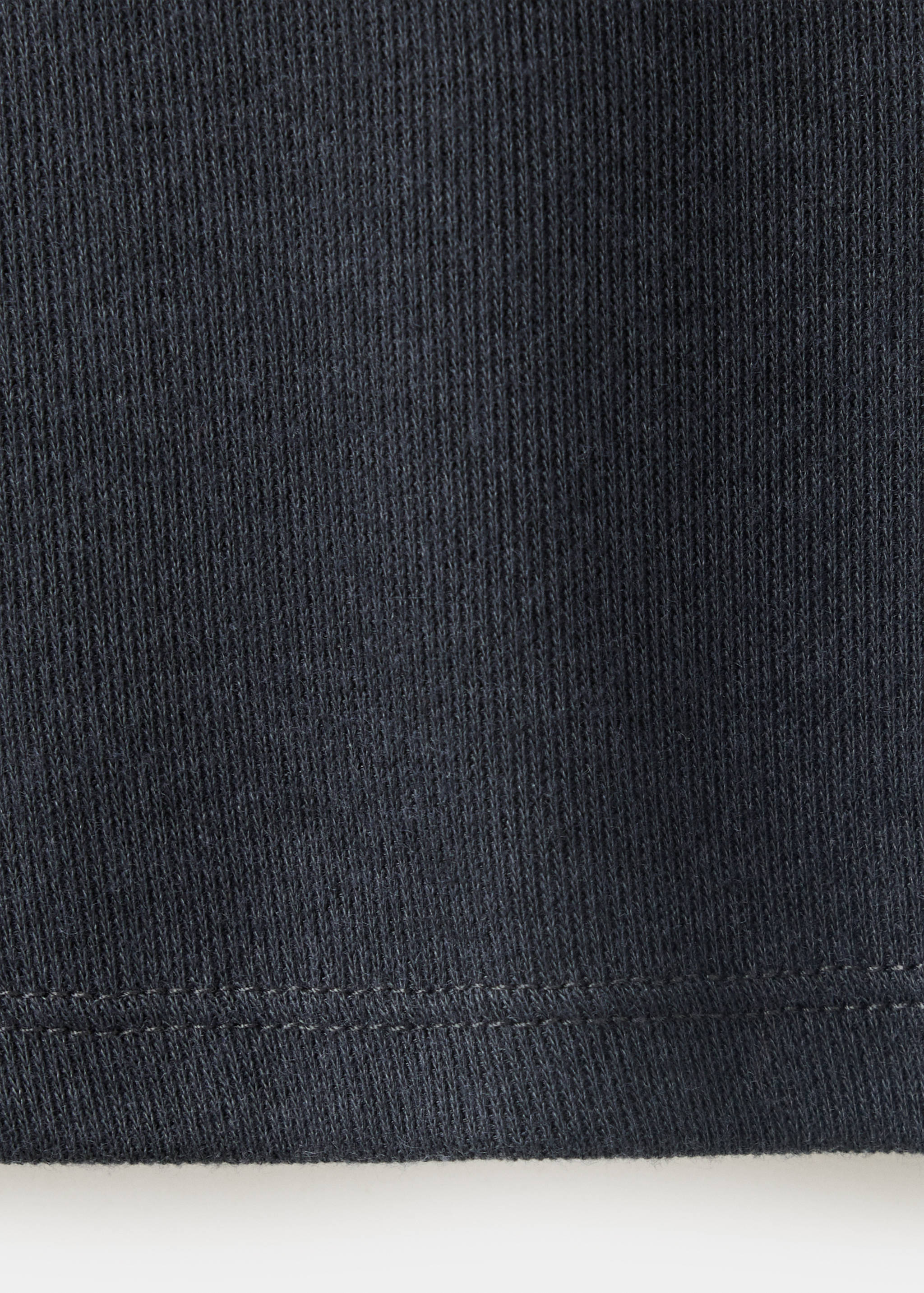 Plain fitted T-shirt - Details of the article 0