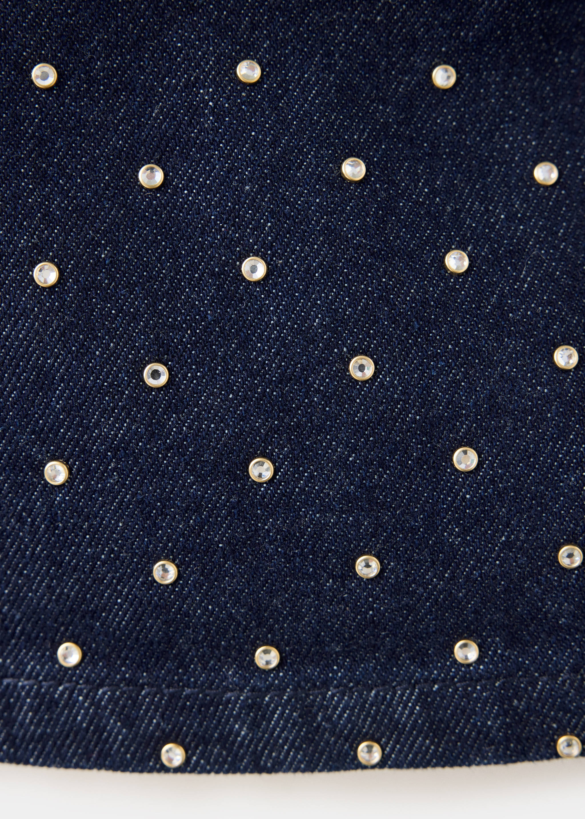 Top en jean strass - Détail de l'article 0