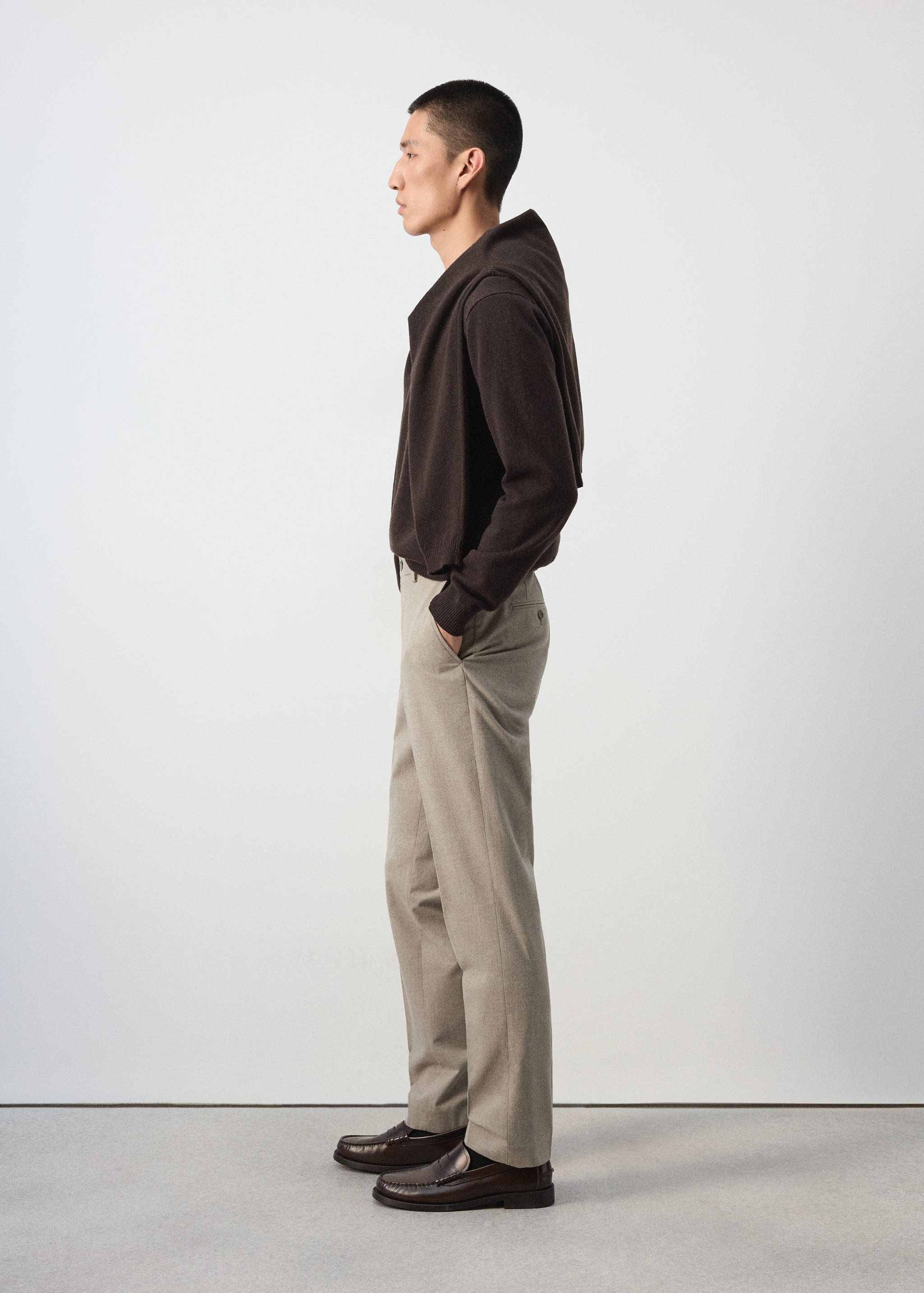 Pantalon flanelle regular-fit - Détail de l'article 2