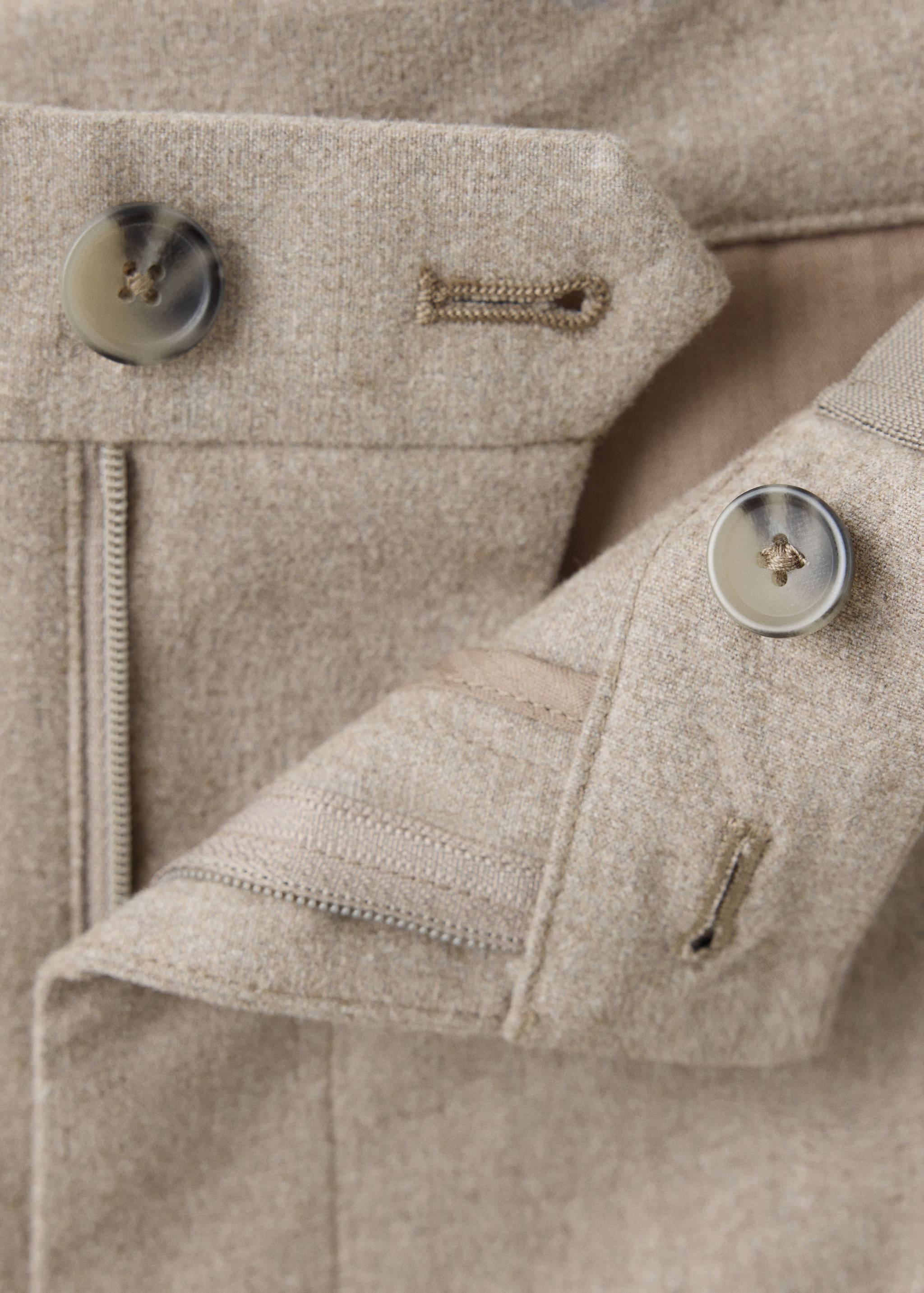 Pantalon flanelle regular-fit - Détail de l'article 8