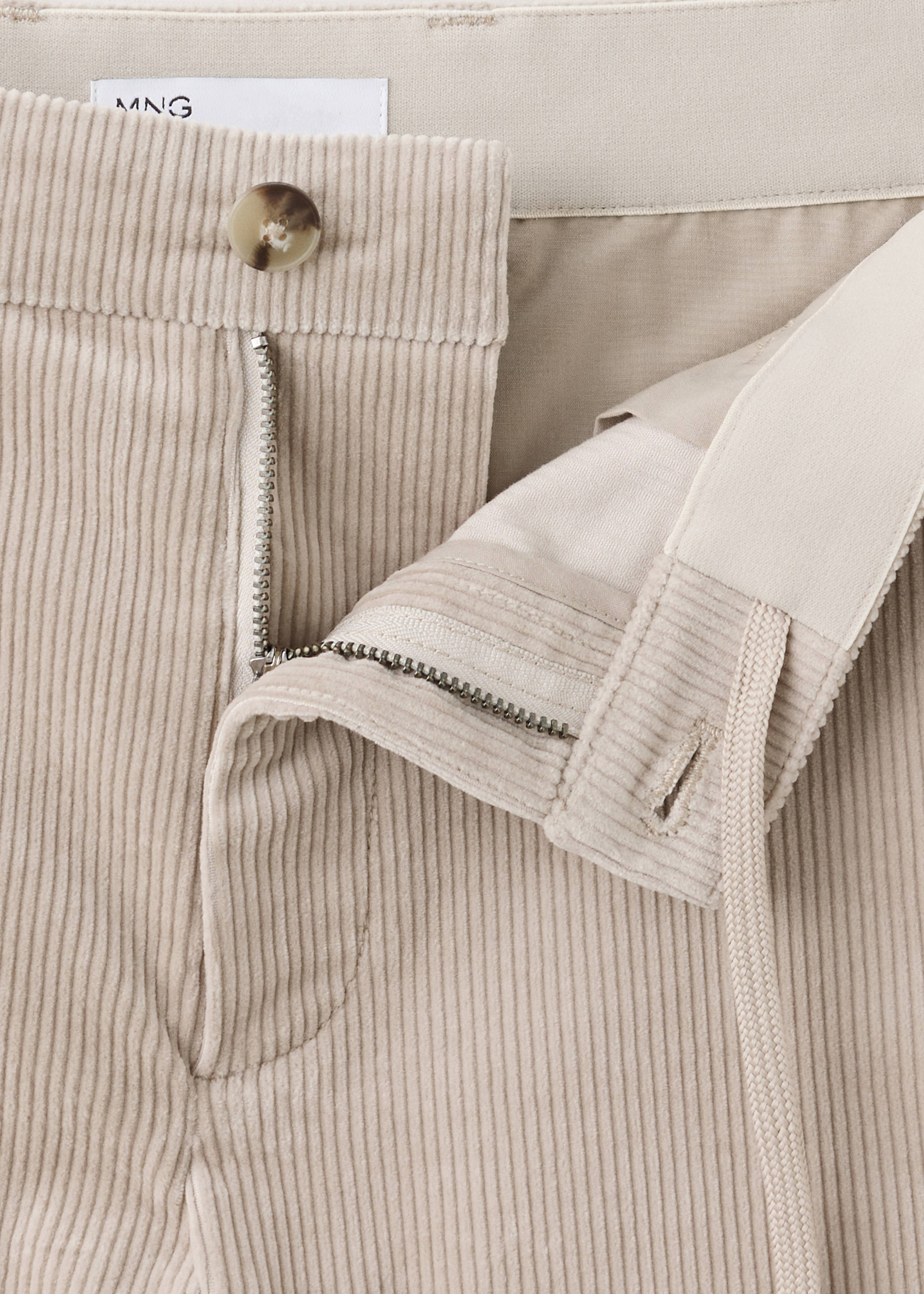 100% COTTON SLIM FIT TROUSERS - Details of the article 8