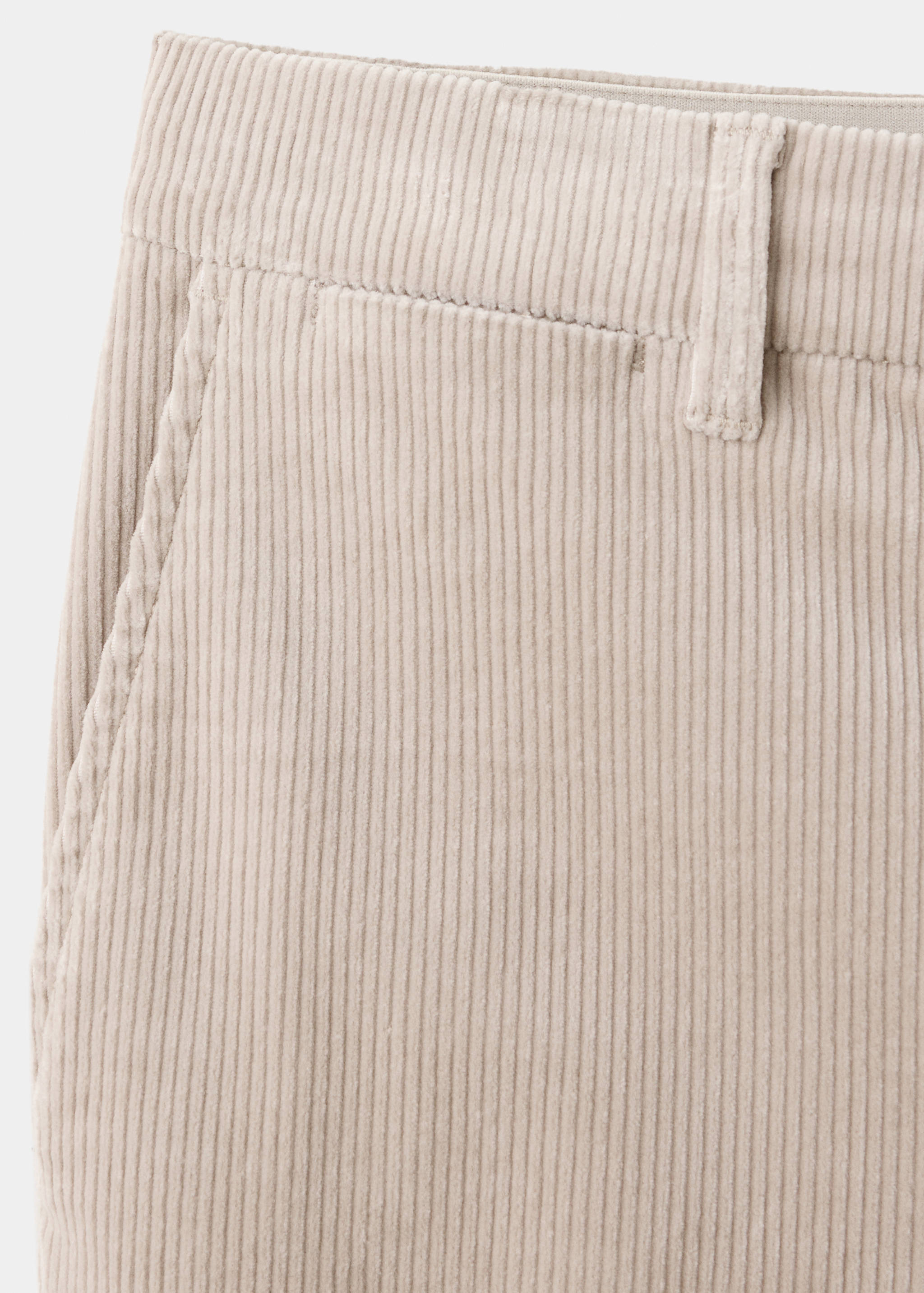 100% COTTON SLIM FIT TROUSERS - Details of the article 0