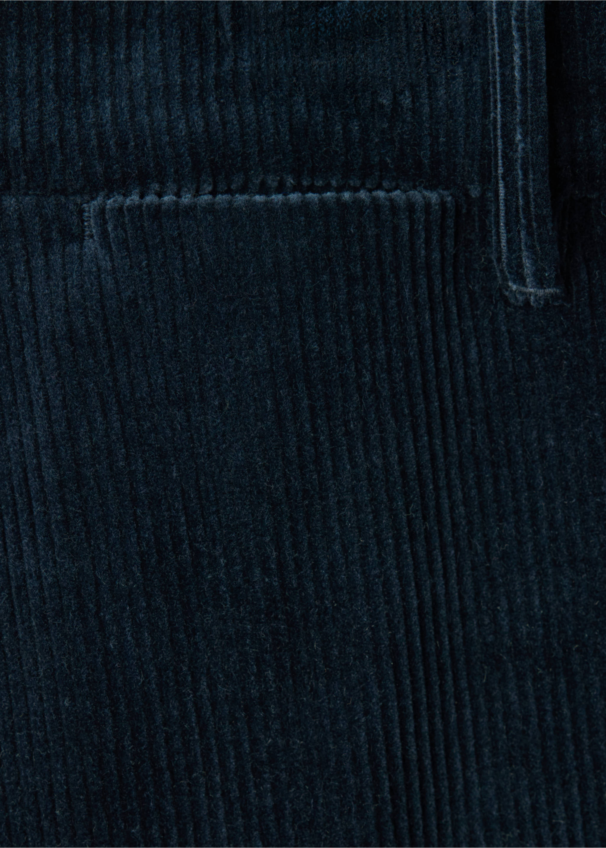 100% COTTON SLIM FIT TROUSERS - Details of the article 0, Navy. Ref: 37077898-00.