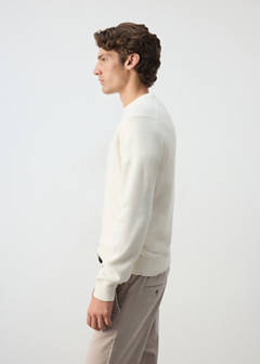 Knitted wool blend sweater — Off White 5